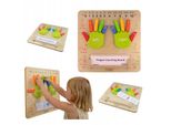 Imparare A Contare Con La Lavagna Didattica Montessori In Legno Lumarko!