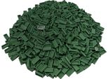 Lego® 1X2 Piastrelle Verde Sabbia - 3069B Nuovo! Quantità 500X
