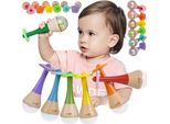 Strumento Arcobaleno In Legno Marakas Classic World