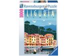 Puzzle Ravensburger Liguria Italia - Puzzle Paesaggistico 1000 Pezzi