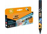 Set Di Pennarelli Acrilici Bic Intensity, 4 Pennarelli Colorati Waterproof