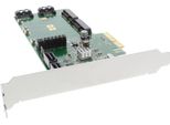 Inline® 76617B Scheda Di Interfaccia, 4X Sata 6Gb/S, Raid 0,1,10 Jbod, Con 4X Sata + 2X Msata, Pcie 2.0 (Pci-Express)