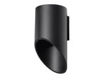 Lampada Da Parete Penne 20 Nero 1Xg9 8W Alluminio 20X12X10Cm Sollux Lighting