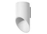 Lampada Da Parete Penne 20 Bianco 1Xg9 8W Alluminio 20X12X10Cm Sollux Lighting