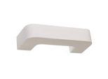 Lampada Da Parete In Ceramica Magnet 1Xe27 15W Ceramica 7.5X15X36Cm Sollux Lighting