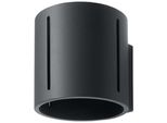 Lampada Da Parete Inez Nero 1Xg9 8W Alluminio 10X12X10Cm Sollux Lighting