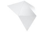 Lampada Da Parete Solido Bianco 2Xg9 8W Acciaio 25X8X27Cm Sollux Lighting