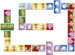 Gioco Del Domino Janod - Gioco Educativo In Cartone Con Motivi Di Animali Per Bambini