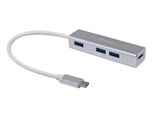 Equip 128958 Equip Usb-Hub 4-Port 3.1/C->4X3.0 0.15M O.Netzteil Schwarz