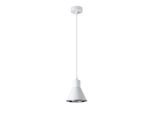 Lampada A Sospensione Taleja 1 Bianco [ES111] 1Xes111 10W Acciaio 120X14X14Cm Sollux Lighting