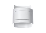 Lampada A Parete Hestia Bianco 1Xg9 8W Acciaio 23X8.5X21Cm Sollux Lighting
