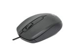 Manhattan Comfort Ii Mouse Ottico Usb Nero