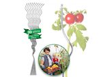 Aste A Spirale Per Pomodori, Completamente Zincate Asta Per Piante, Lunghezza 180 Cm, 30 Pezzi
