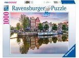 Puzzle Ravensburger Amsterdam Mirror Images 1000 Pezzi In Cartone