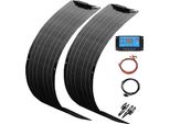 Kit Di Pannelli Solari Flessibili, Potenza Massima 100W, Efficienza 21%, Kit Solare 100W