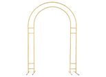 Arco Nuziale In Metallo, Dimensioni 1,5 M X 2,2 M, Portata 10 Kg, Oro, L