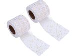 2Pcs Tulle Glitterato Rotoli Aspetto Lucido.