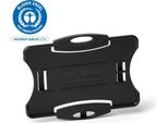 Durable Portabadge Eco Per 1 Tessera, 10 Pezzi, Nero, 898801