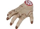Mano Mobile Di Halloween, Inquietante Telecomando Spaventoso, Effetto Spettrale, Decorazione Con Dita Che Corrono, Colore: Beige