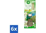 Bastoncini Profumati Air Wick Per Oli Essenziali – Fresia E Gelsomino – 30 Ml - Confezione Risparmio - 6 Pezzi