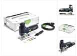 Festool Ps 300 EQ-PLUS Seghetto Alternativo 720 W 120 Mm In Systainer ( 561445 ) + 2 Lame