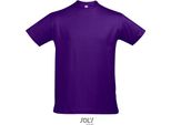 Sols 11500 | Imperial Maglietta Da Uomo Unisex - Colore: Viola Scuro - Taglia: Xs