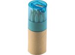 Midocean - Matita Colorata "Lambut"" Confezione Da 12 MO663 (Taglia Unica) (Blu Trasparente)"