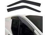 2X Paravento Parapioggia Per Renault Trafic 2001-2014 Acrilico Scuro