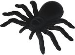 Animali Decorazione Ragno Nero Halloween Realistico Replica Decorazione Spaventosa Ragno Manichino Figura Spaventosa Animale Motivo Effetto Tarantola, Colore: Nero