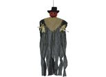 Decorazione Zucca Halloween Spaventoso Spaventatore Ciondolo Zucca Copricapo Festa Halloween Decorazione, Colore: Grigio