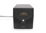 Digitus Professional DN-170074 - Ups - Ac 230 V - 600 Watt - 1000 Va 7 Ah - RS-232, Usb - Connessioni Di Uscita: