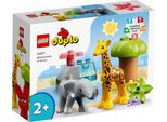 Lego 10971 Duplo Animali Selvatici Dell'africa Set Per Bambini Con Figure Di Animali