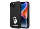 Karl Lagerfeld Klhmp14Msnchbck Custodia Rigida Per Iphone 14 Plus / 15 Plus 6,7 Czarny/Nero Silicone Choupette Magsafe