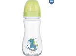 Canpol Babies Bottiglia A Bocca Larga, Animali Esotici, 240 Ml - Verde