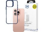 Apple Iphone 16 Pro - Custodia 3Mk Satin Armor+ Blu