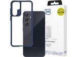Samsung Galaxy A55 5G - Custodia 3Mk Satin Armor+ Blu