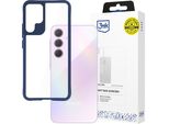 Samsung Galaxy A35 5G - Custodia 3Mk Satin Armor+ Blu