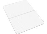 Vevor Sedia Tappetino Di Protezione Del Pavimento (1225 X 915 Mm) Sedia Ufficio Tappetino Antiscivolo Chiaro Tappeto Sedia In Pvc Con Borchie, Liscia Scorrevole Sotto Il Tappeto Scrivania Per Ufficio Casa (Rettangolare)