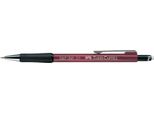 Faber-Castell 134521 Matita Meccanica Grip 0,5 Mm B Rosso Metallizzato(T)