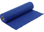 Feltro Artigianale Blu, 45 Cm X 1,5 Mm X 5 M, 180-200 G, Rotolo