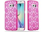Cadorabo Cover Per Samsung Galaxy S6 Edge Cover Protettiva In Rosa Cover Rigida Cover Protettiva Cover Fiori Cover Telefono Cellulare
