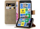 Cadorabo Cover Per Nokia Lumia 625 Cover Protettiva In Marrone Cover Per Cellulare Custodia Libro Custodia