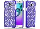 Cadorabo Cover Per Samsung Galaxy A5 2016 Cover Protettiva In Viola Custodia Rigida Cover Protettiva Fiori Cover Per Telefono Cellulare