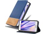 Cadorabo Cover Per Samsung Galaxy S2 / S2 Plus Cover Protettiva In Blu Shandy Case Custodia A Libro Custodia In Pelle Finta