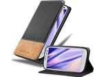 Cadorabo Cover Per Samsung Galaxy S3 / S3 Neo Cover Protettiva In Nero Shandy Cover Libro Custodia In Pelle Finta