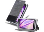 Custodia Cadorabo Per Samsung Galaxy Xcover 3 Custodia Protettiva In Grigio Custodia Per Cellulare Custodia A Libro Cover
