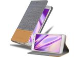 Cadorabo Custodia Per Samsung Galaxy Note 3 Custodia Protettiva In Grigio Custodia Per Telefono Cellulare Custodia A Libro Cover
