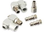 Daytools Set Di Raccordi Per Aria Compressa DLAS5, 5 Pezzi