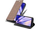 Cadorabo Custodia Per Huawei P20 Custodia Protettiva In Marrone Custodia Per Cellulare Cover Chiusura Magnetica