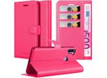 Cadorabo Custodia Per Samsung Galaxy A11 / M11 Custodia Protettiva In Rosa Custodia Per Cellulare Cover Chiusura Magnetica
